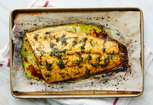 Recipe: Roasted Dill Salmon – NY Times