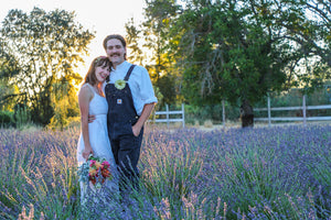 Wedding in Lavender Field