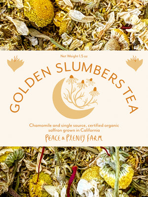 Golden Slumbers Tea. 